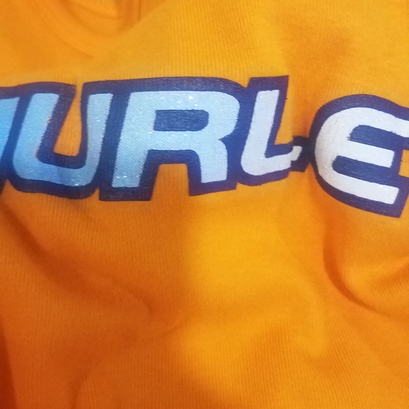 AWESOME HURLEY WOMAN'S TSHIRT XL. YELLOW/ORANGE. - Picture 7 of 9